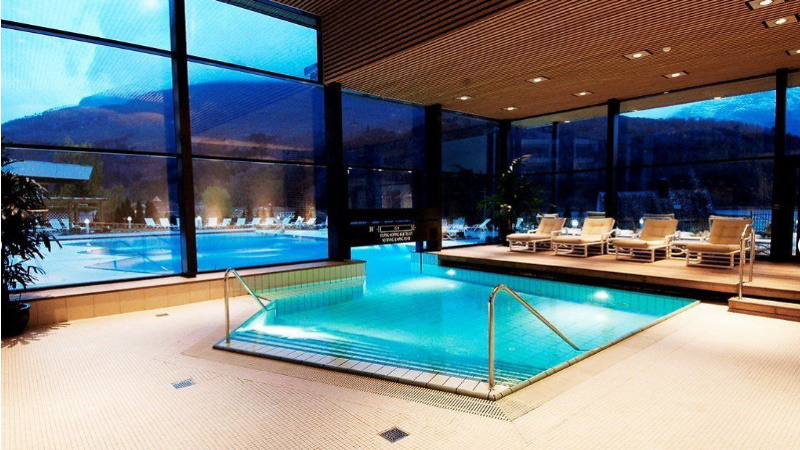 Pool Area at Hotel Loenfjord