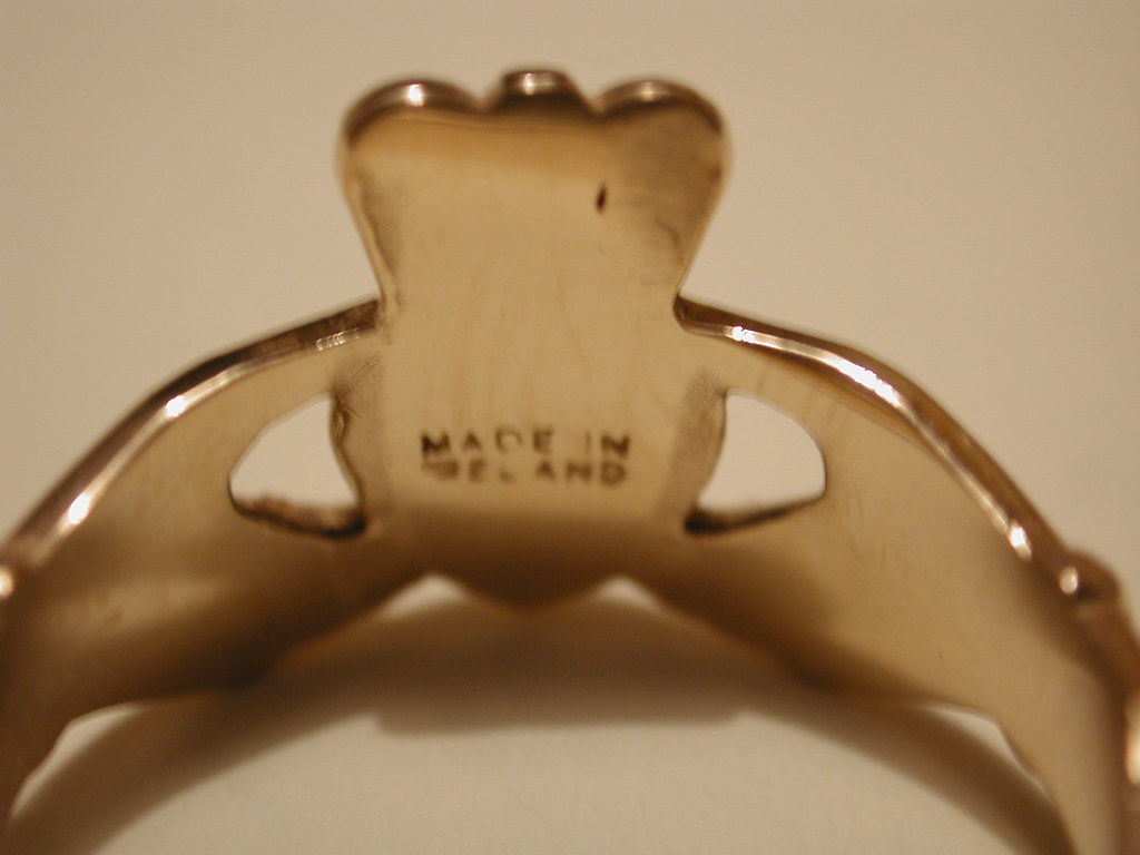 made in ireland claddagh ring