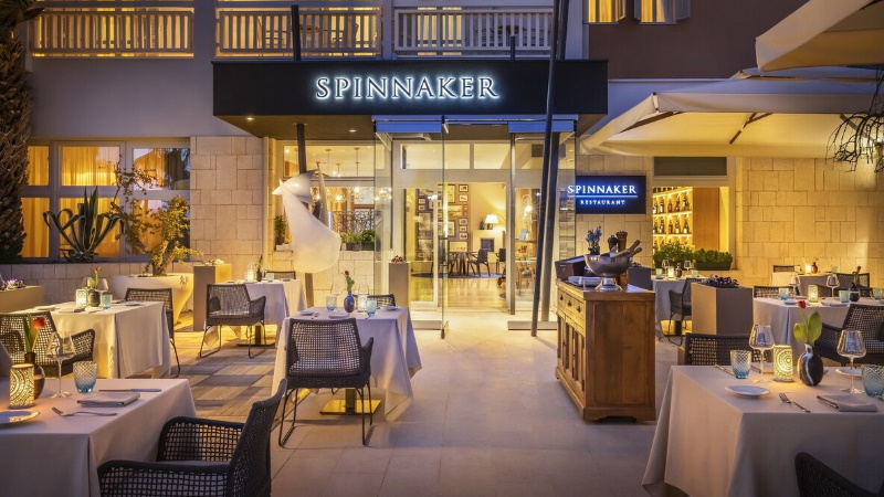 Spinnaker Restaurant - Entrance and Patio